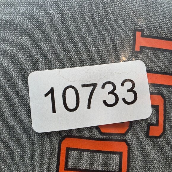 Mens Nike Dri-Fit OSU Gray Sweatpants Zippered Ankles Elastic Waist Polyester L - Picture 11 of 12